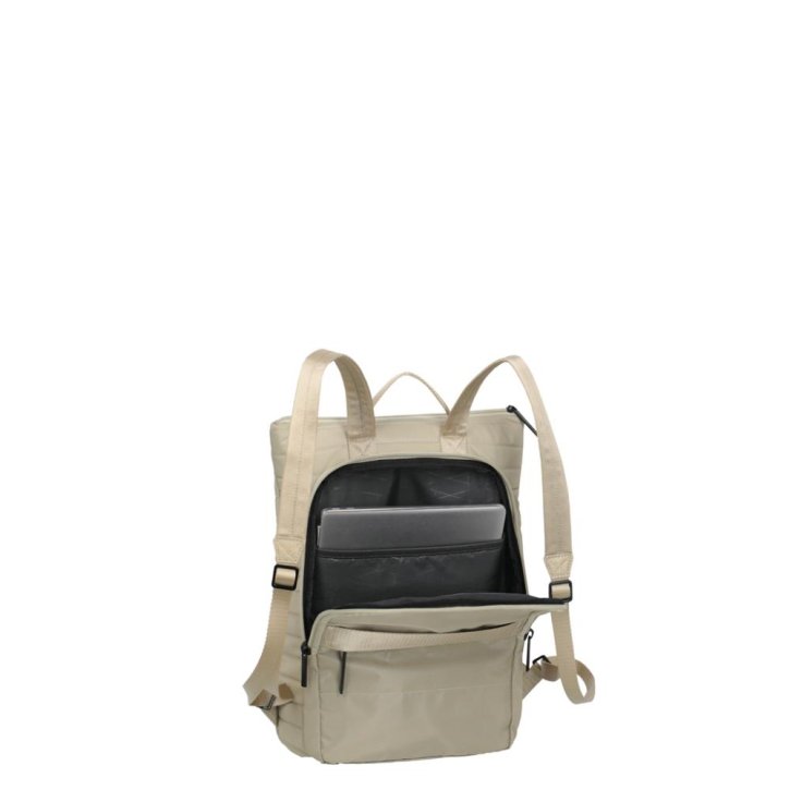 BARBARA & travelite BARBARA STEPP Rucksack satin nude