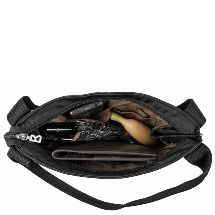 BOGNER JENNA  Schultertasche Spirit black/teak