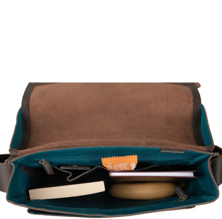  LUC Umhängetasche Postbag M vintage brown