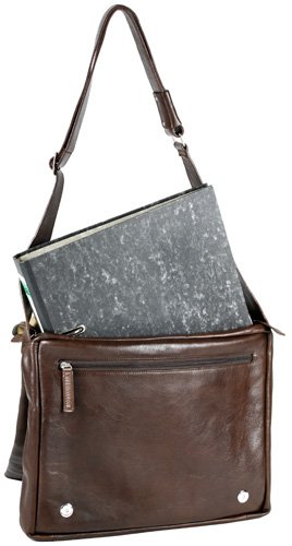 Saccoo SACCOO Messenger Bag mit Laptopfach 87176-03 {choco}