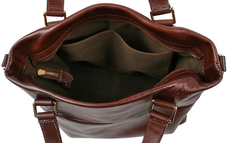 the bridge Damentasche marrone