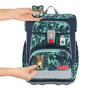 Step by Step CLOUD WWF Schulranzen-Set Tigers