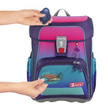 Step by Step CLOUD OCEAN Schulranzen-Set Turtle