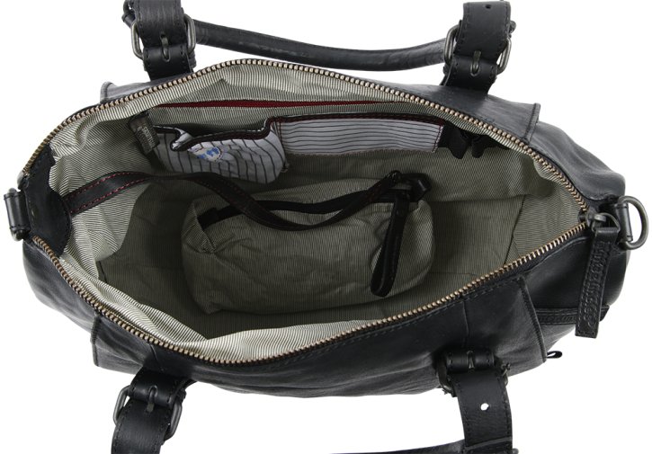  MRS. POT PIE Henkeltasche black smoke