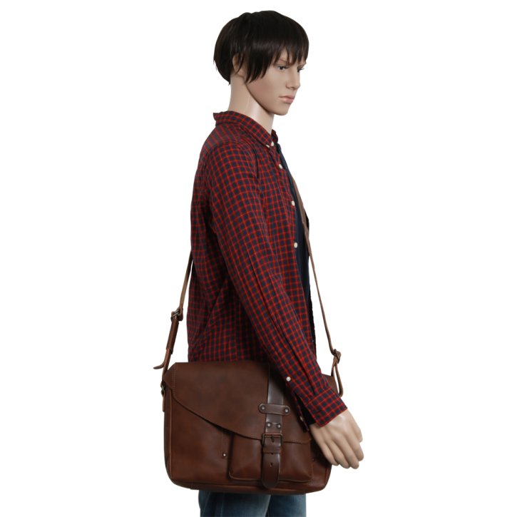  MEDIUM MILES Postbag L vintage tan