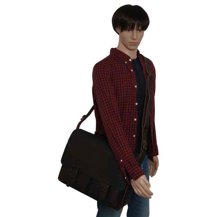  JACOB Aktentasche vintage brown