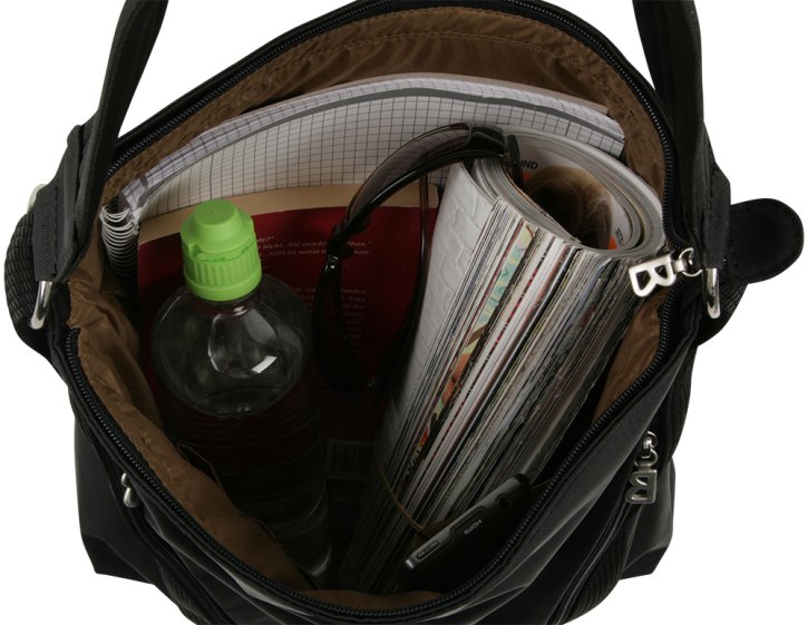 BOGNER LAIS Schultertasche black/teak