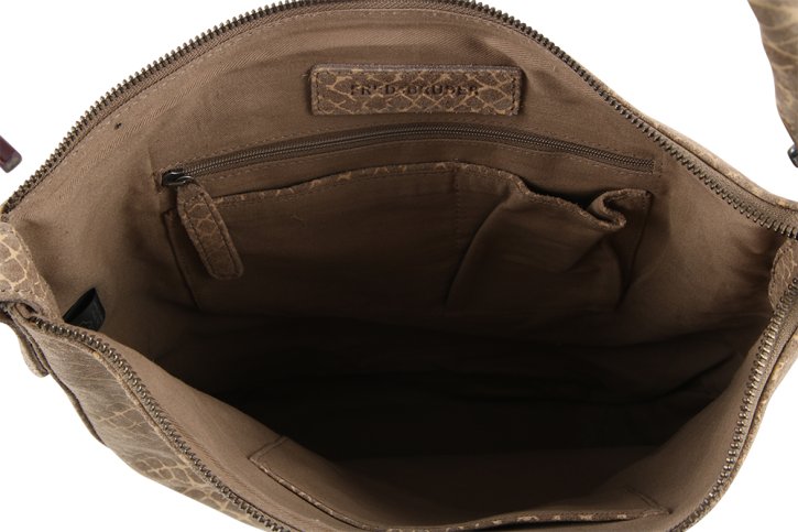 FredsBruder CRAZY SNAKE CHARMER Shopper beige