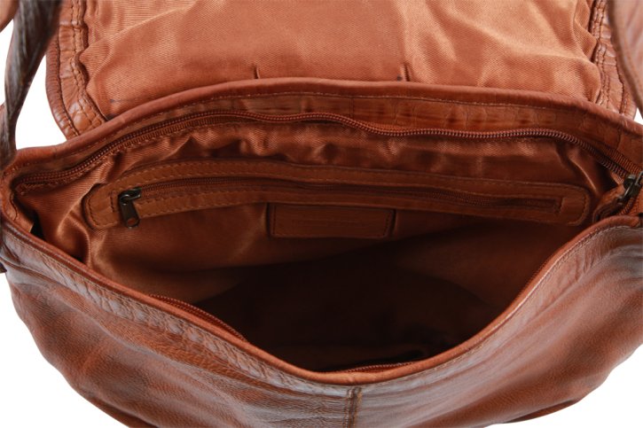 Gianni Conti Umhängetasche cognac