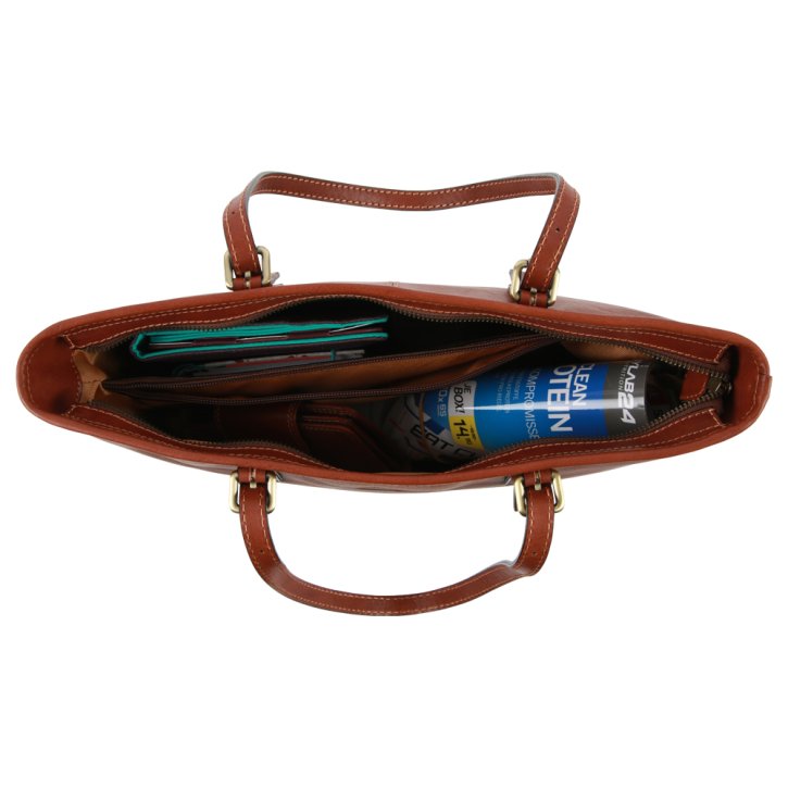 Gianni Conti Umhängetasche cognac