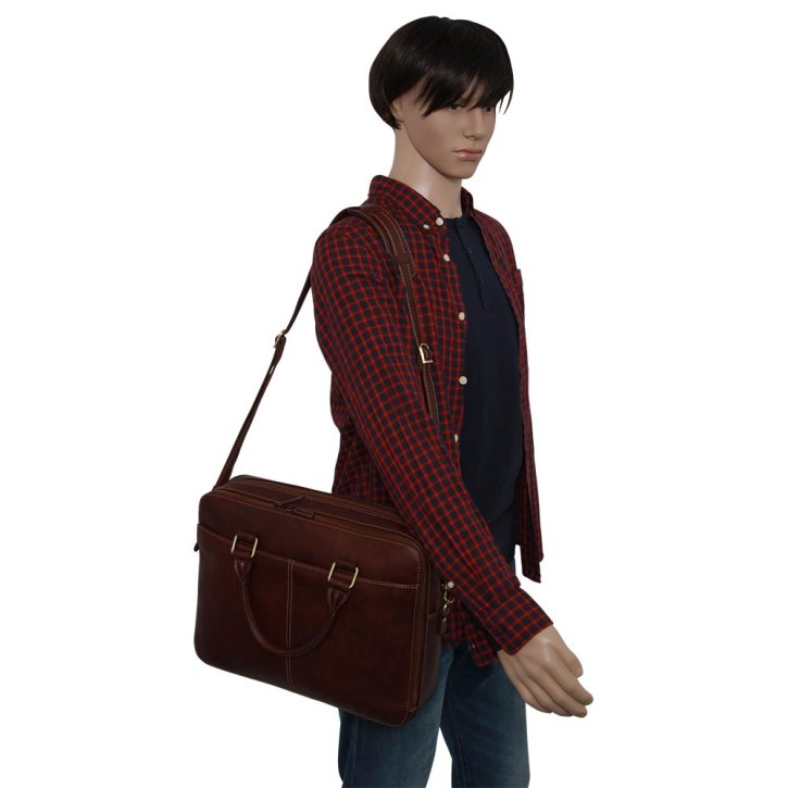 Picard  TOSCANA Businesstasche kastanie