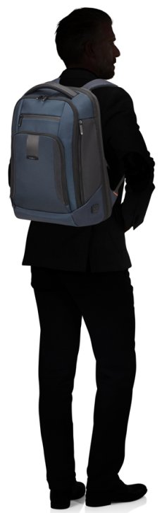 Samsonite Cityscape EVO backpack 17.3" exp. blue