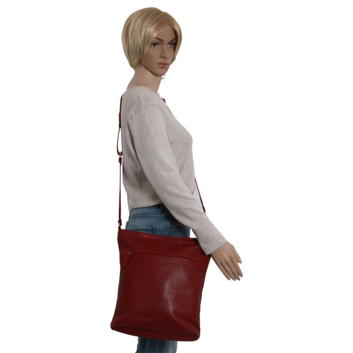 Saccoo Monte Beuteltasche red