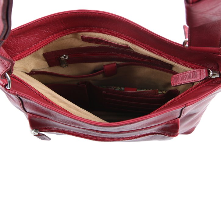 Saccoo BERJEMO Schultertasche red