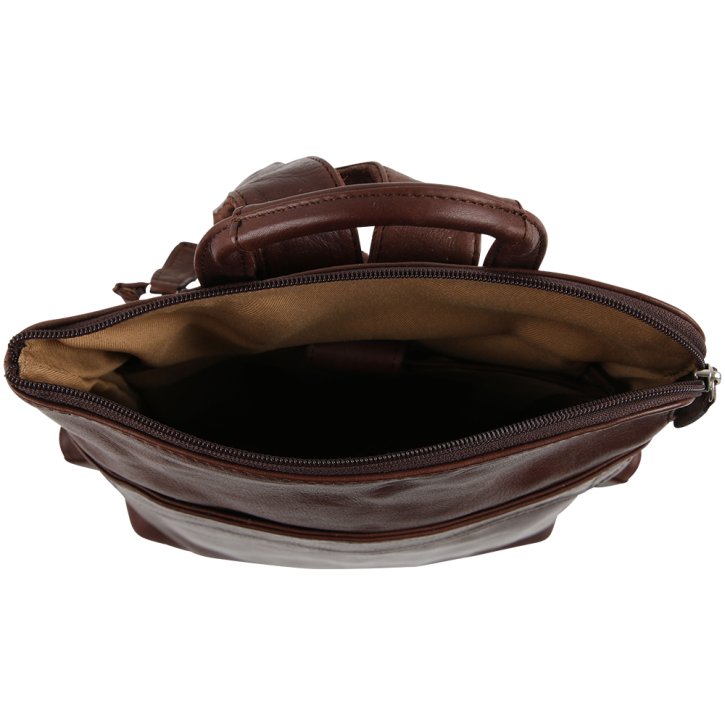 Saccoo LA PAZ Laptoprucksack choco