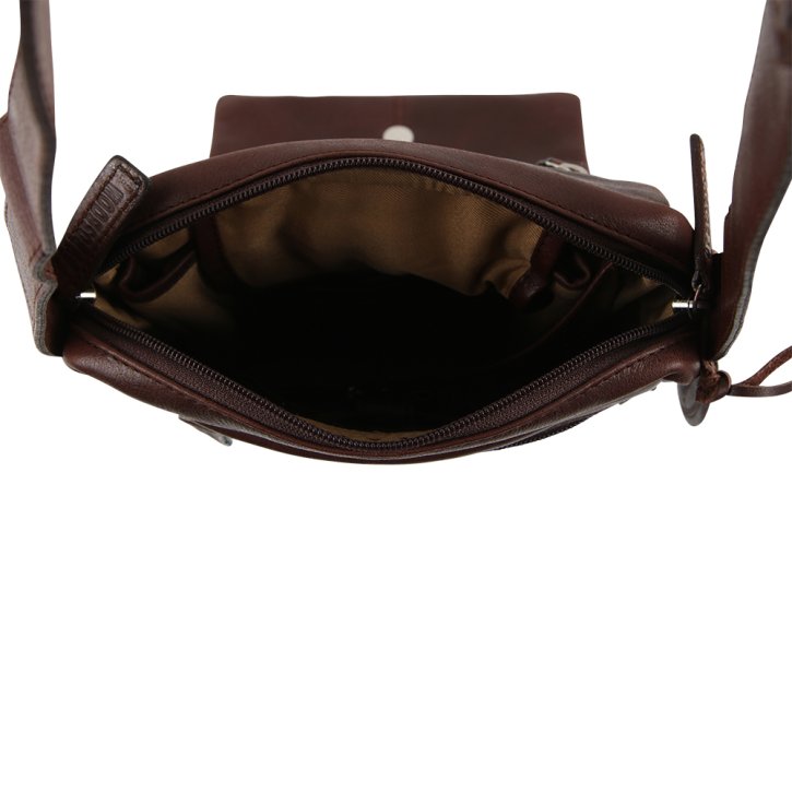 Saccoo Zurdo Handtasche brown