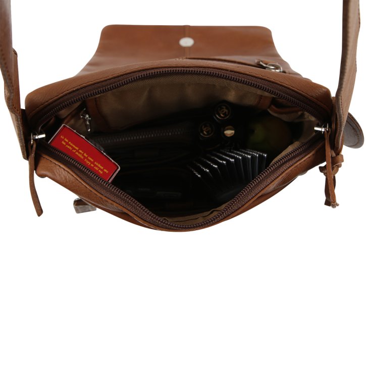 Saccoo Zurdo Handtasche brandy