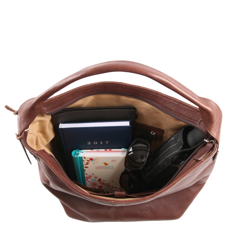 Saccoo Alota Umhängetasche choco