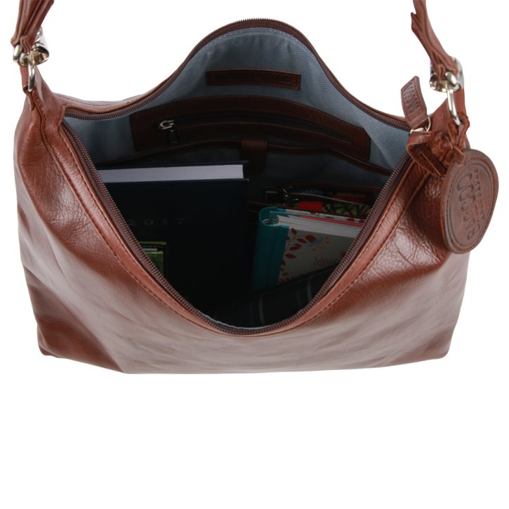Saccoo Zarata Schultertasche choco