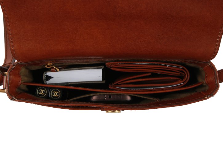 the bridge Damentasche Rindleder braun