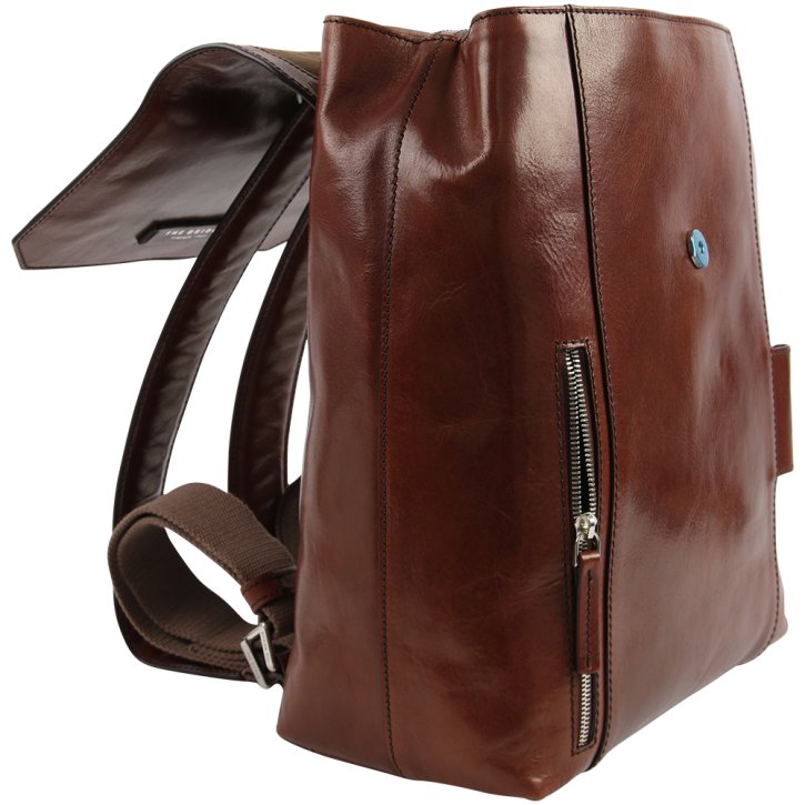 the bridge Rucksack Rindleder marrone palladio