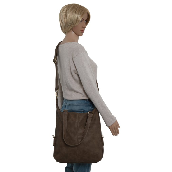 ZWEI CONNY 12 Schultertasche canvas-basalt