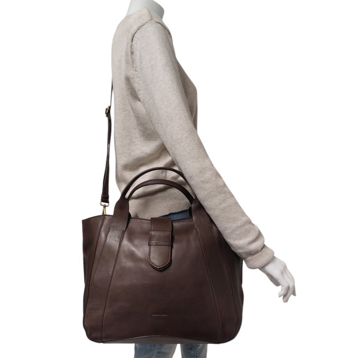 Gianni Conti Schultertasche testa di moro