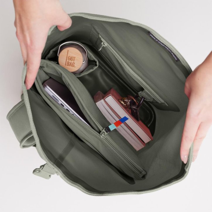 GOTBAG. RollTop 2.0 Laptoprucksack bass