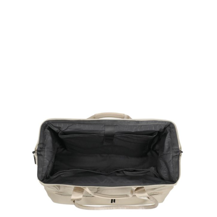 BARBARA & travelite BARBARA STEPP weekender satin nude