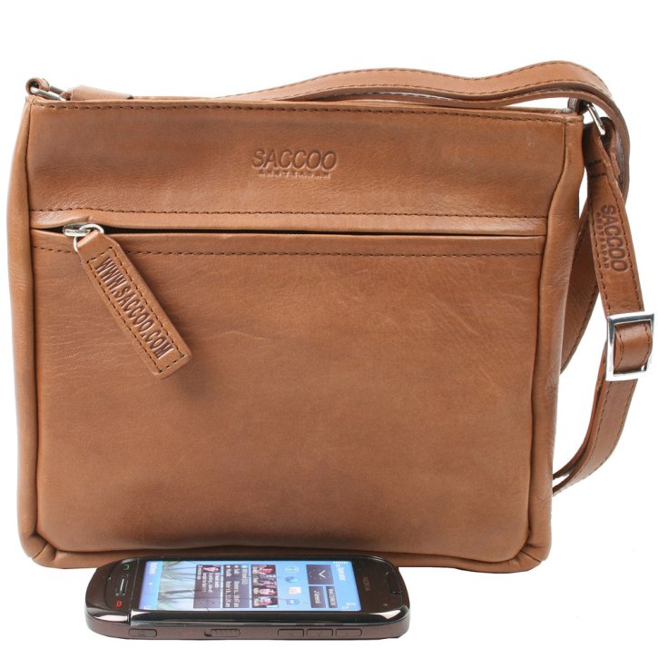 Saccoo COLON Handtasche cognac
