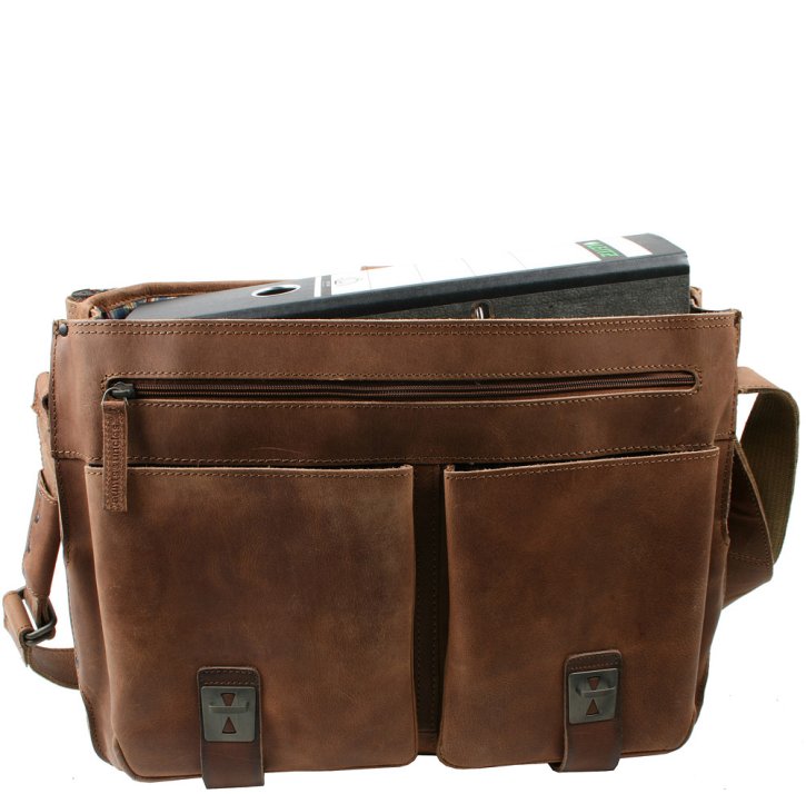  DAN Laptoptasche vintage tan