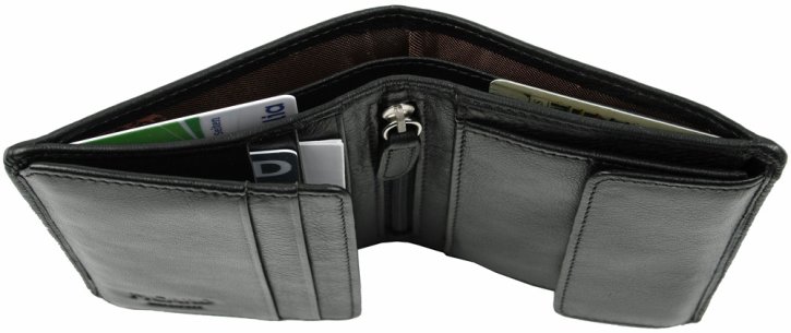 Picard  BROOKLYN kleine Herrenbörse schwarz