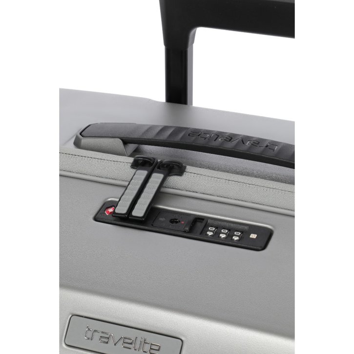 Travelite MILLENIUM Trolley 4w S silver