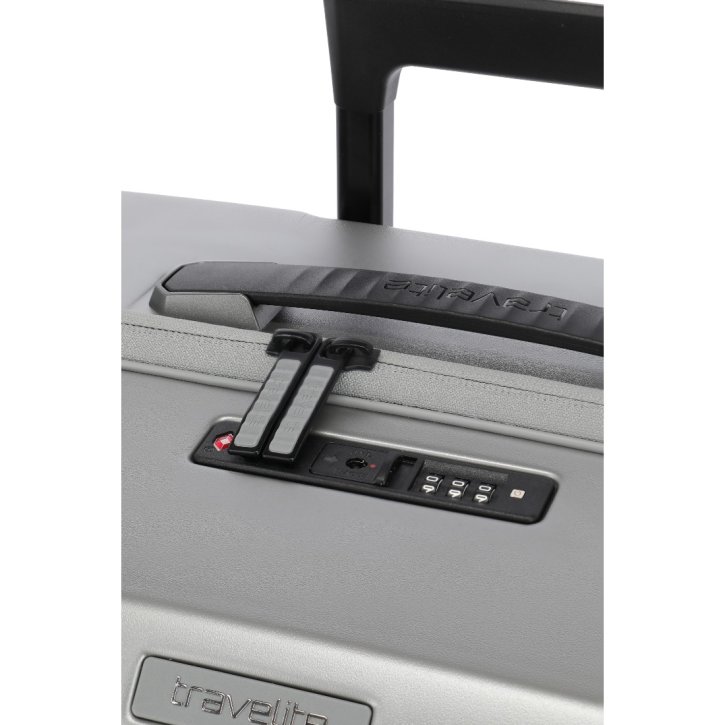 Travelite MILLENIUM Trolley 4w L silver