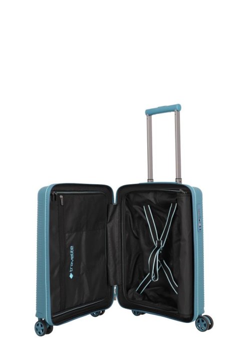 Travelite ROOMER 4w Trolley S aqua