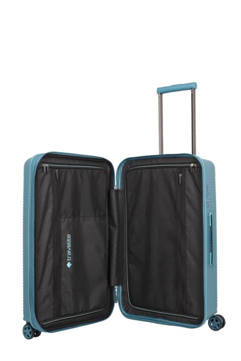 Travelite ROOMER 4w Trunk M aqua