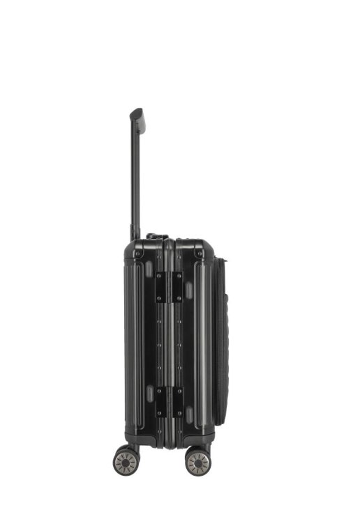 Travelite NEXT 4w Trolley S mit Vortasche black