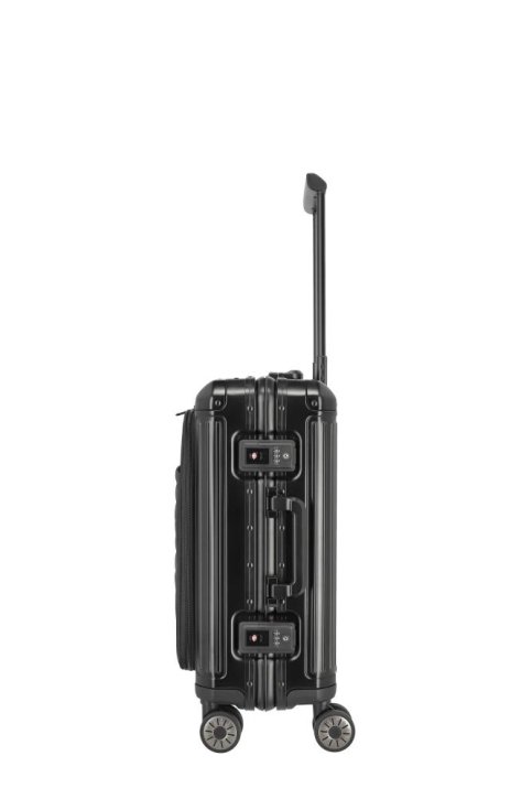 Travelite NEXT 4w Trolley S mit Vortasche black