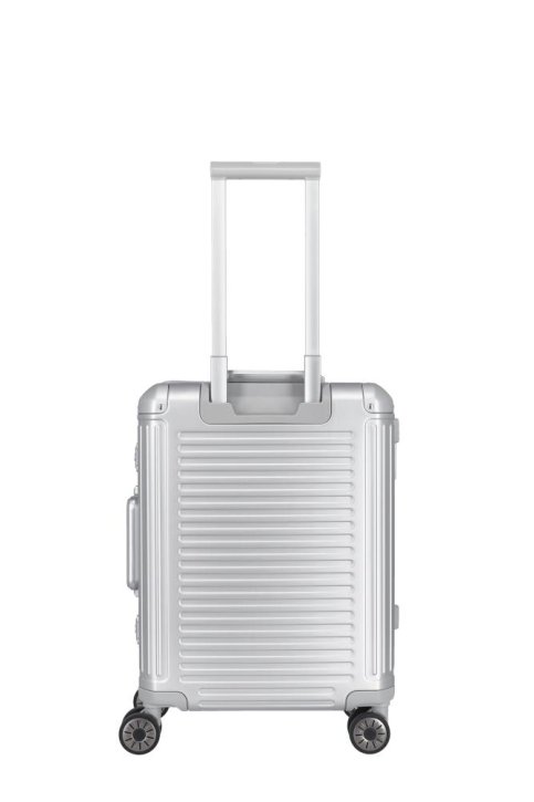 Travelite NEXT 4w Trolley S Vortasche silber