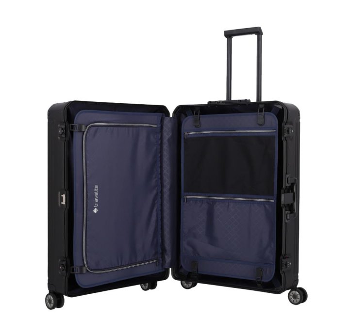 Travelite NEXT 4w Trolley L schwarz