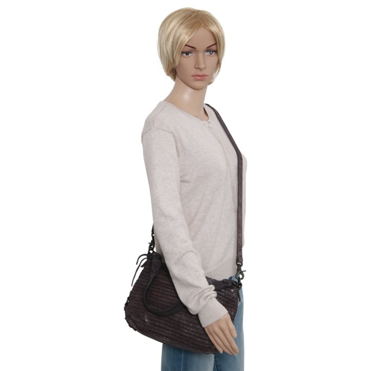  RAVEN Schultertasche fudge