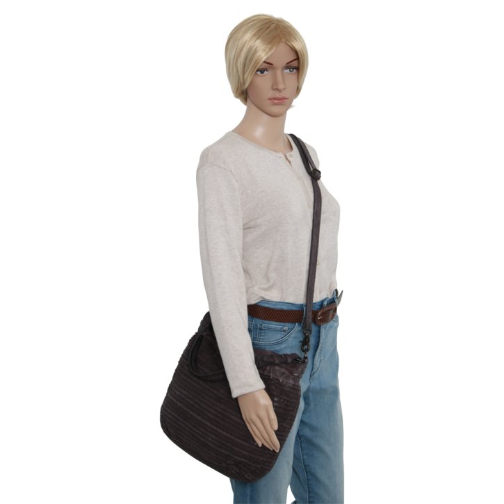  CUCKOO Schultertasche fudge