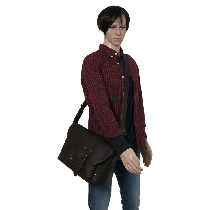  MEDIUM MILES Postbag L vintage brown