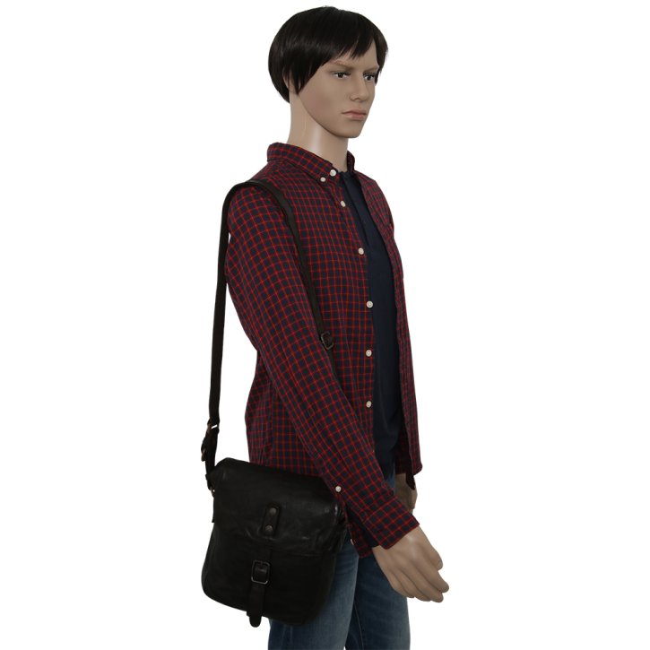  THE GOATEE Umhängetasche ebony