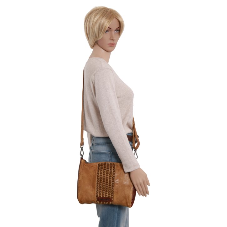 FredsBruder FUNNY Schultertasche dry tobacco