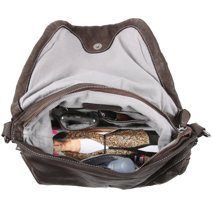 FredsBruder VISION Schultertasche chocolate