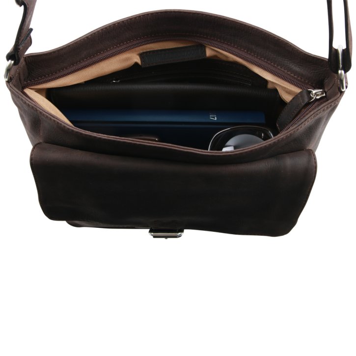 Saccoo Valencia Schultertasche havanna