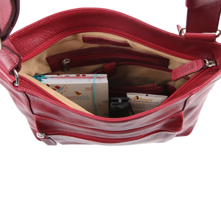 Saccoo BERJEMO Schultertasche red