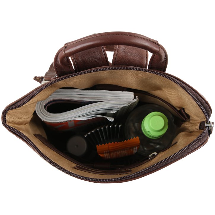 Saccoo LA PAZ Laptoprucksack choco