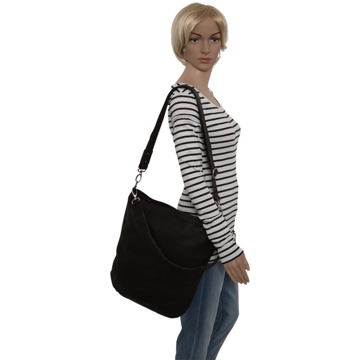 Saccoo Rosa Umhängetasche havanna